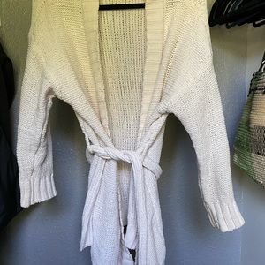 Medium Chenille Wrap Cardigan